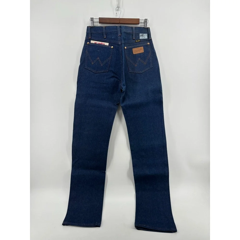 Wrangler Pro Rodeo Straight Leg Jeans Mens Blue Cowboy Cut 13MWZ 30x38